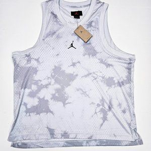 Nike Air Jordan Breakfast Club Tanktop Jersey Men's Running Gym Grey DZ0565-043